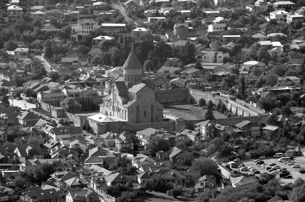 Vue aérienne de Tbilis (Géorgie) - Photo, image