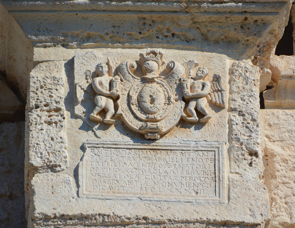 Malta 'nın eski şehrinin detayları - Fotoğraf, Görsel