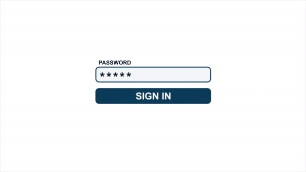 Inserire la password e fare clic sul pulsante accedi sullo schermo del computer. Video 4K
 - Filmati, video
