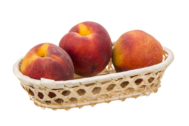 Персики в миске
 - Фото, изображение