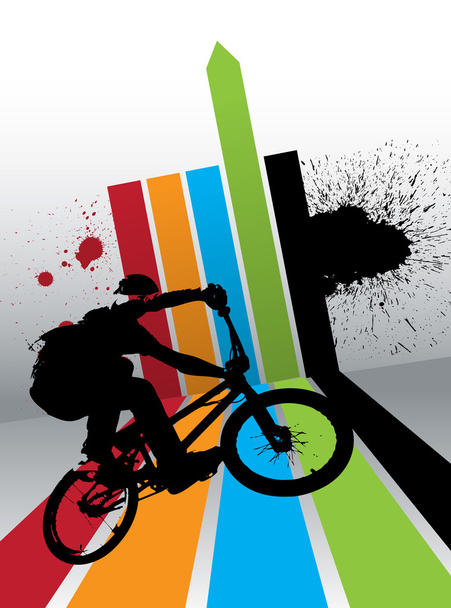 BMX ciclista
 - Vettoriali, immagini