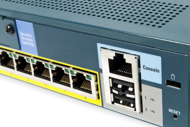 Zapora sieciowa Ethernet - Zdjęcie, obraz