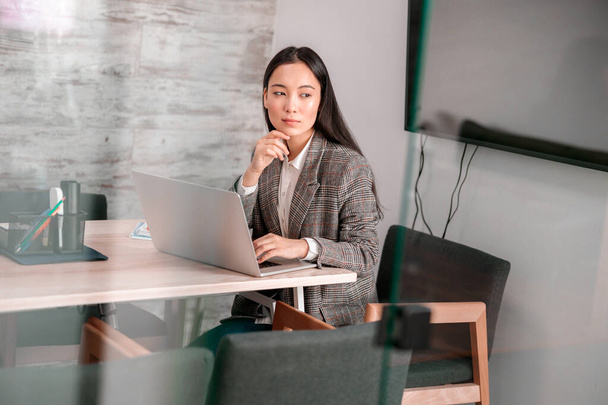 asian woman working in office - Photo, Image