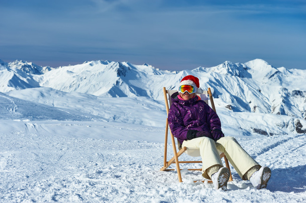 Aprés ski hegyek karácsonykor: - Fotó, kép