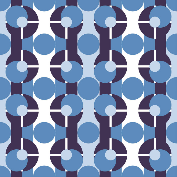 Abstraktní bezešvé barevné vzor geometrické pozadí vektor design - Vektor, obrázek