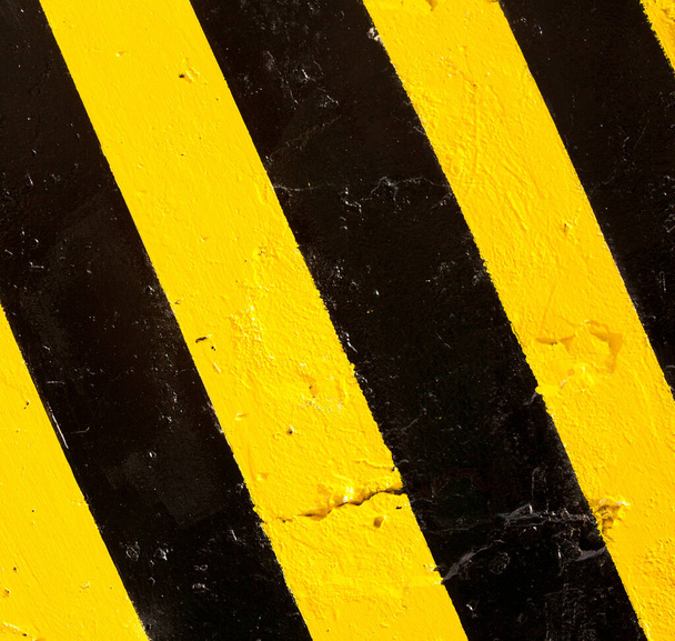 Safety stripes. Warning stripes. - Photo, Image