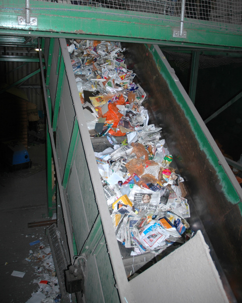 εργοστάσιο ανακύκλωσης 1 - Φωτογραφία, εικόνα
