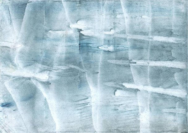 Graublaues Aquarell. Abstrakter Aquarell-Hintergrund. Malerei Textur - Foto, Bild