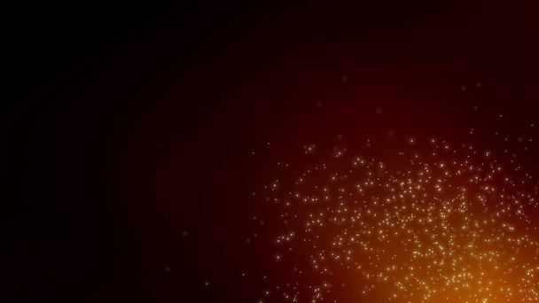Абстрактний рух золотих білих зірок крапок бульбашки на жовтому шампанському розкішному фоні для святкування різдвяних свят прикраси накладання шпалер з ефектами мерехтіння хвилі
 - Фото, зображення