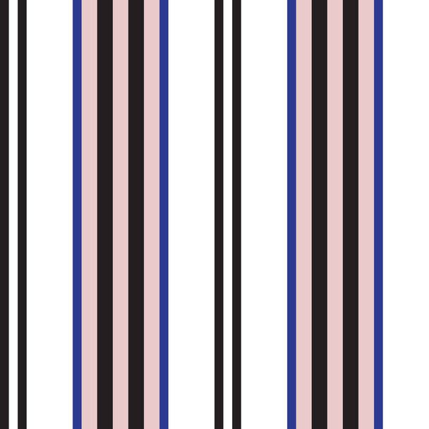 Classic Modern Vertical Stripe Pattern - Vector, Image