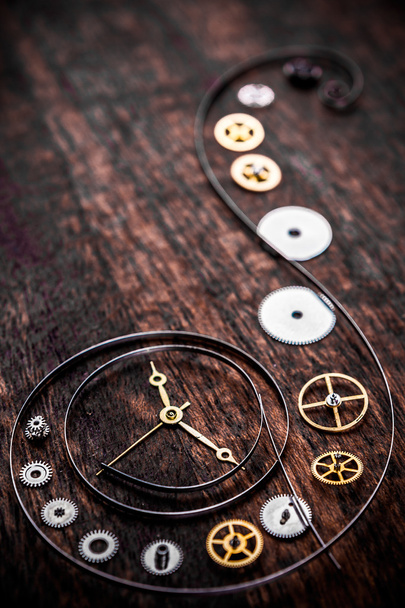 Various clock parts - Photo, Image