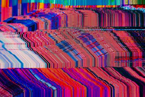Abstract glitch background - Photo, Image