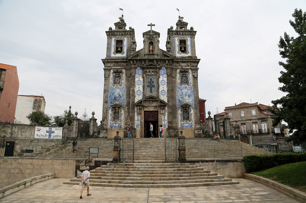 kościół Igreja de santo ildefonso w porto - Zdjęcie, obraz