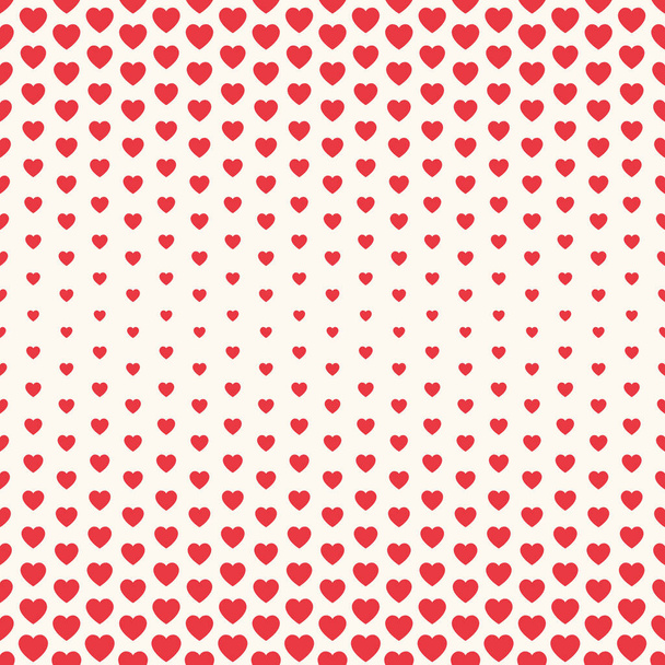 Vektori saumaton Ystävänpäivä kuvio iso ja sydämet. Toistuva romanttinen geometrinen rakenne
 - Vektori, kuva