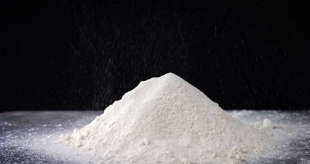 Pile of white flour - Foto, Imagem