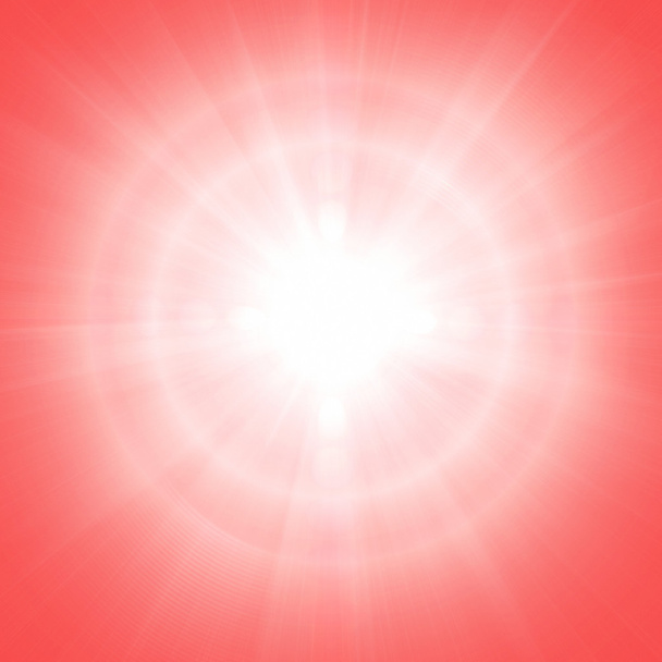 Red sunny background - Photo, Image