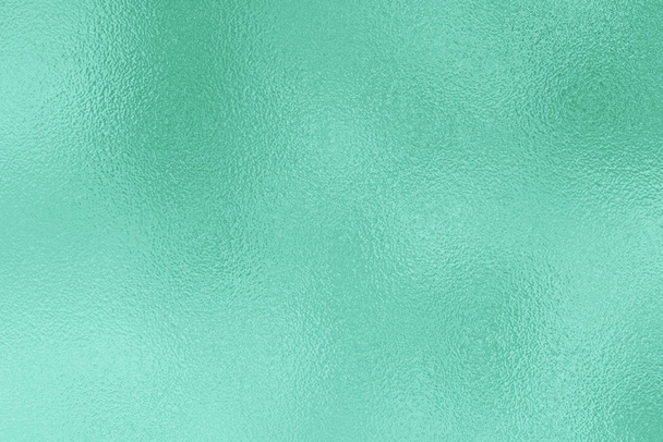 Green metalic foil texture background. Metallic green effect - Photo, Image