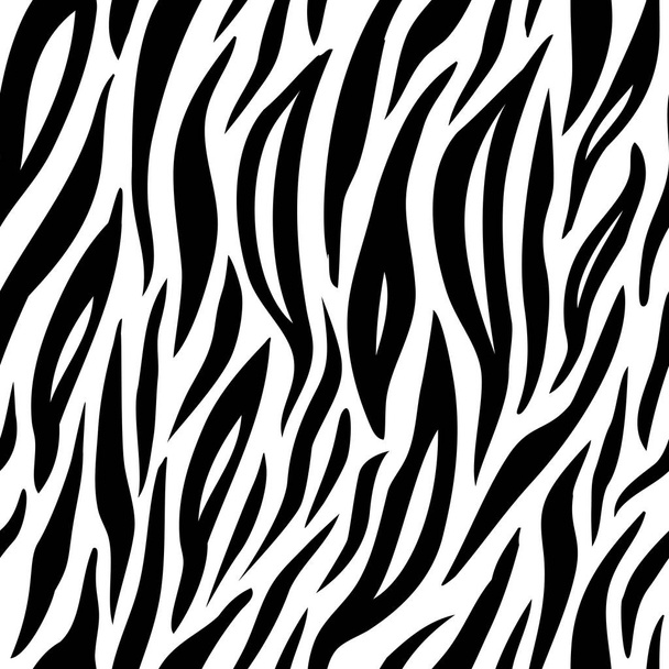 Vektor zebra zökkenőmentes minta design. Színes divat állati nyomat - Vektor, kép