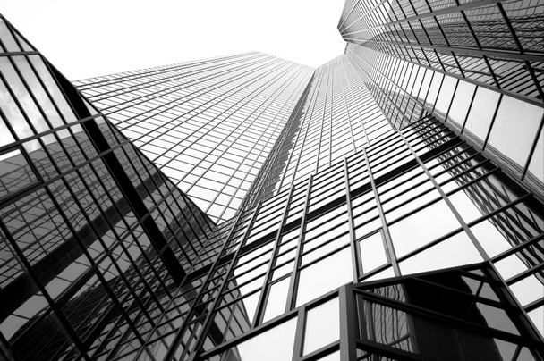 futuristic skyscraper in the banking district - Photo, Image
