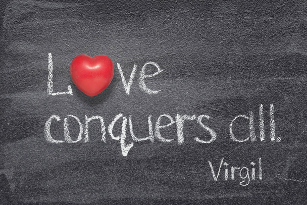amor conquista Virgil
 - Foto, Imagem