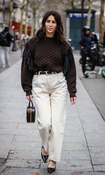 Paris Fashion Week Streetstyle 2 Marzo 2019 - Foto, Imagem
