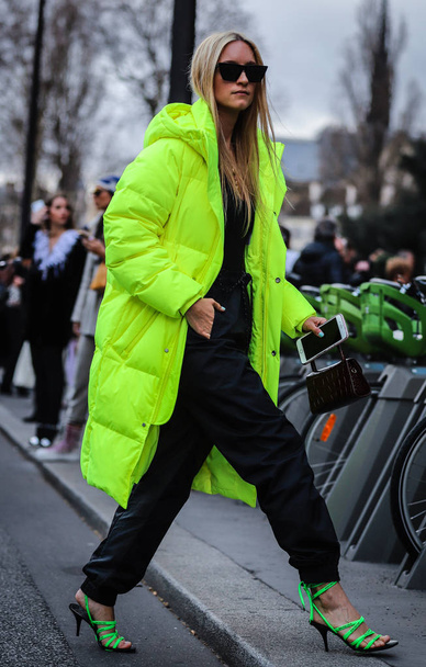 Street Style, Fall Winter 2019, Paris Fashion Week, Francie - 28  - Fotografie, Obrázek