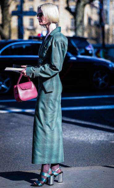 Street Style, Automne Hiver 2019, Paris Fashion Week, France - 27
  - Photo, image
