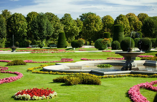 Beautiful summer Schonbrunn park - Fotó, kép
