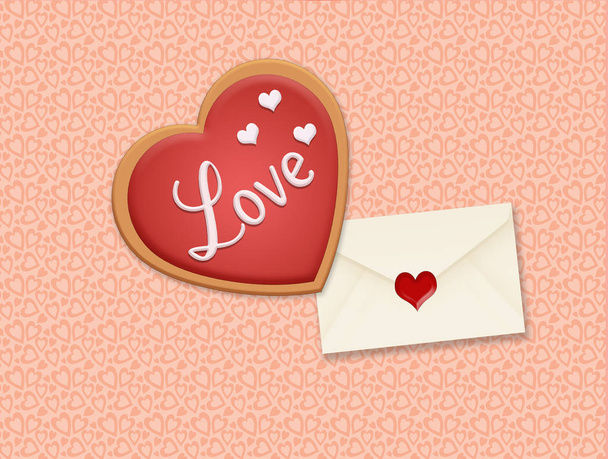 Valentine's Day cookie - Foto, imagen