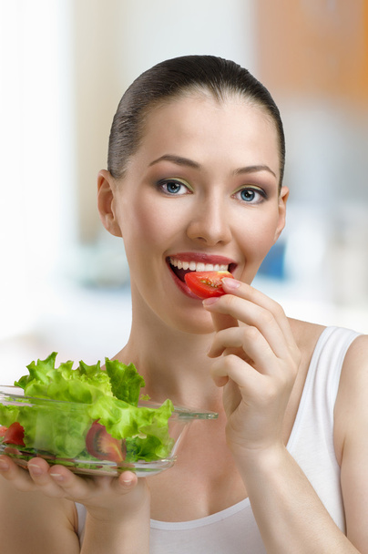 Eating healthy food - Фото, зображення