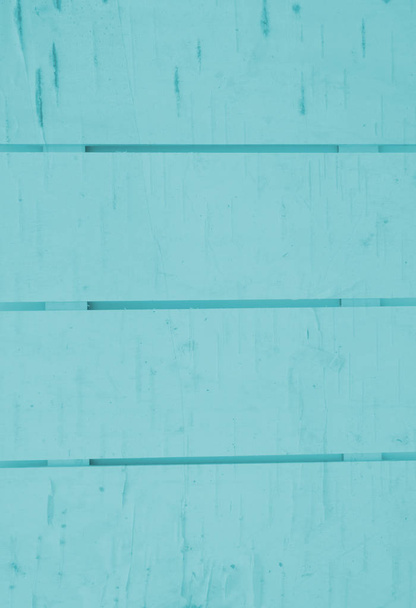 İşaret iletisi olarak kullanabileceğiniz soluk deniz mavisi tahta döşeme tahtası arka planı - Fotoğraf, Görsel