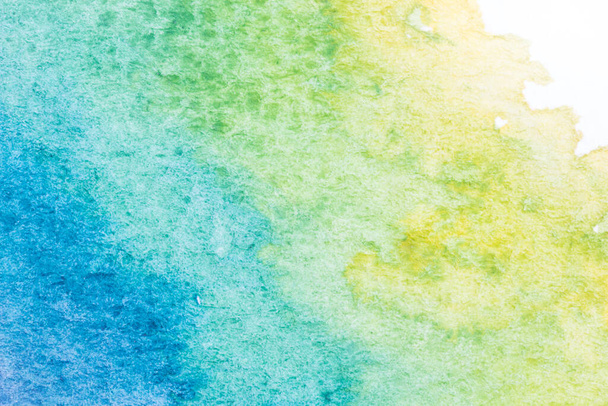 Abstract background image from watercolor on white paper. - 写真・画像