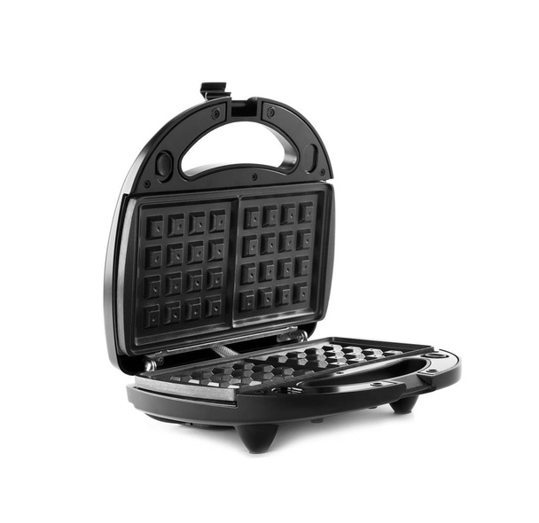 New modern waffle iron isolated on white - Valokuva, kuva