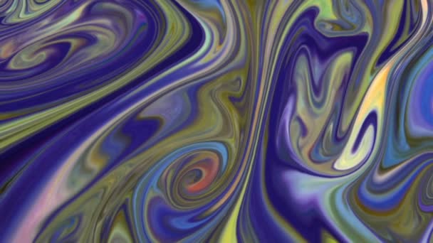 1920x1080 25 Fps. Très belle encre abstraite couleur galactique peinture liquide concept arrière-plan texture vidéo
. - Séquence, vidéo