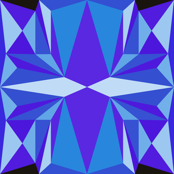 Naadloze abstracte geometrische kleurrijke vector patroon voor continu repliceren. - Vector, afbeelding