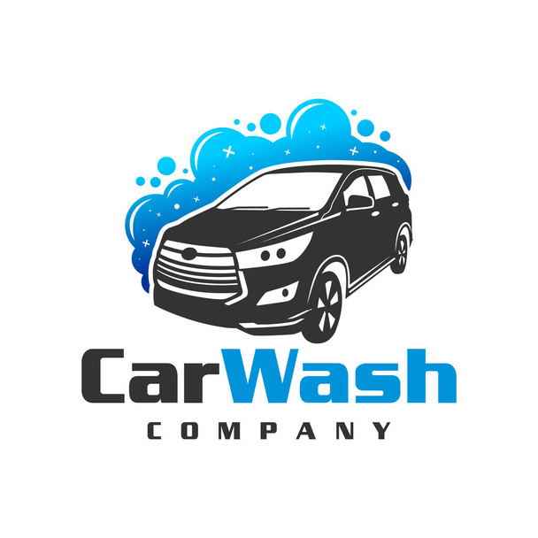 car wash logo design your company - Vector, Image
