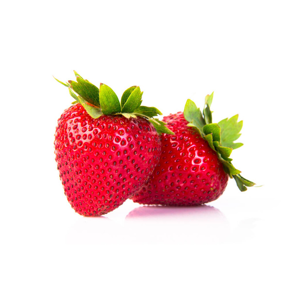strawberry or strawberry with concept on background new - Zdjęcie, obraz