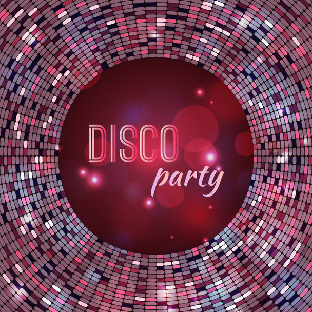 Vector abstract disco background - Vector, Image
