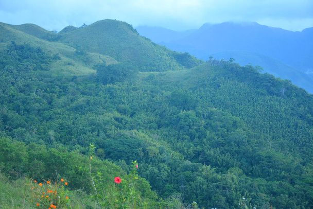 View from above at Treasure Mountain in Tanay, Rizal, Philippines - Photo, Image