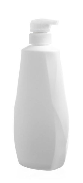 white bottle of lotion isolated in white background - Photo, Image