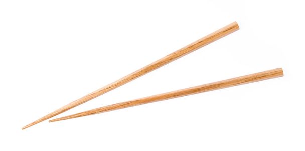 дерев'яні палички ізольовані на білому тлі
 - Фото, зображення