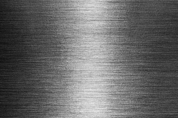 Černá kovová textura s bílými škrábanci. Abstraktní hluk černé pozadí překrytí pro design. Stylizovaný baner. - Fotografie, Obrázek