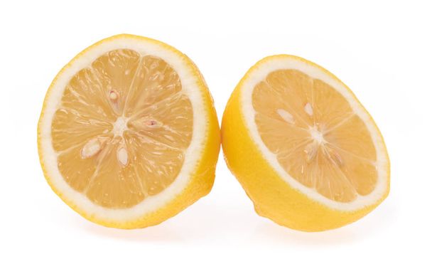 fetta Limone isolato su sfondo bianco
 - Foto, immagini