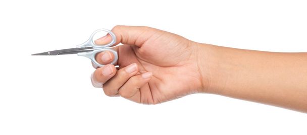 herramienta de mano de una manicura aislada sobre fondo blanco
 - Foto, imagen