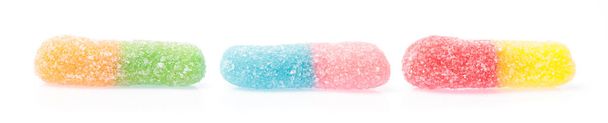 конфеты желе изолированы на белом фоне
 - Фото, изображение