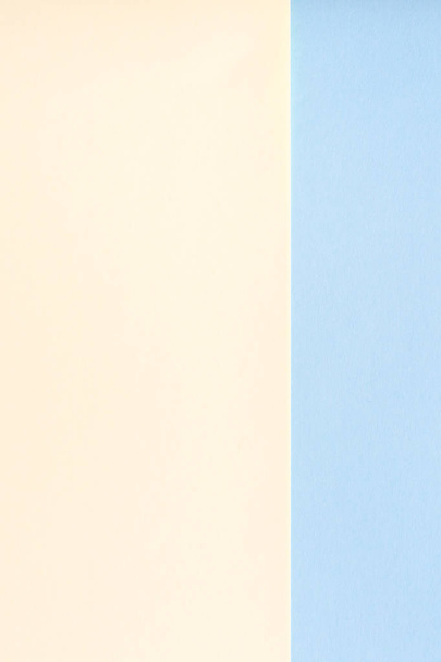 Blue and yellow color pastel paper for background  - Photo, Image