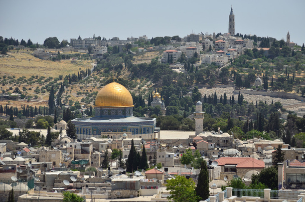 Ősi Jeruzsálem tetői - Fotó, kép