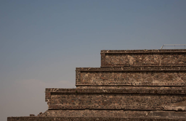 Ruínas / Pirâmides Mexicanas Teotihuacan - Foto, Imagem