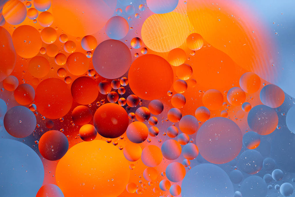 An Abstract background as a result of a mixture of water and oil - Φωτογραφία, εικόνα