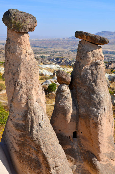 The Fairy Chimneys, Goreme, Cappadocia, Turkey - Foto, Imagen